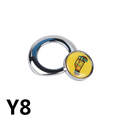 Y8 Для Mini Cooper R56 R60 R61 countryman автомобильный Стайлинг новые наклейки для кнопок украшения аксессуары кнопка запуска стикер - Название цвета: Y8