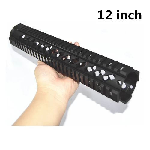 M4-yg-12inch FIRECLUB Tactical " 7" 1" 12" 1" бесплатно поплавок Quad Rail Handguad M4 AR15 M16 рейка Пикатинни Тип поручень RAS - Цвет: M4-yg-12inch