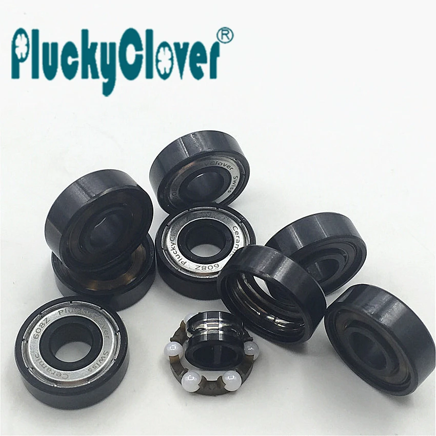 1 шт. Швейцарский керамический подшипник 608z скутер ролики скорость скейт