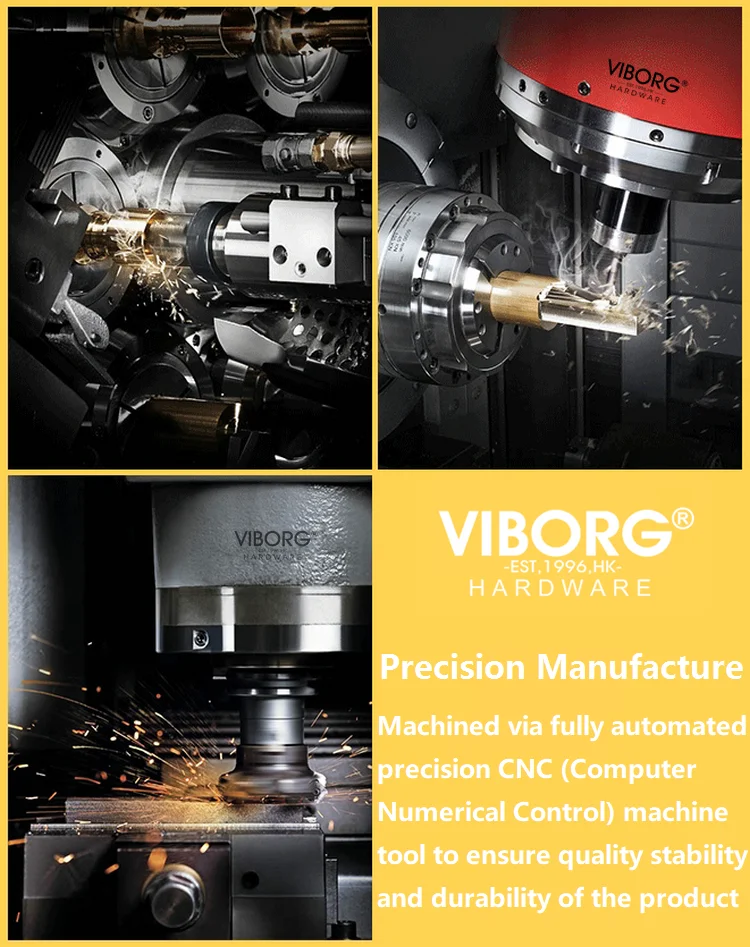 VIBORG Deluxe Solid SUS304 нержавеющая сталь мощный напольный настенный магнитный дверной стопор дверной стоп RS-32S