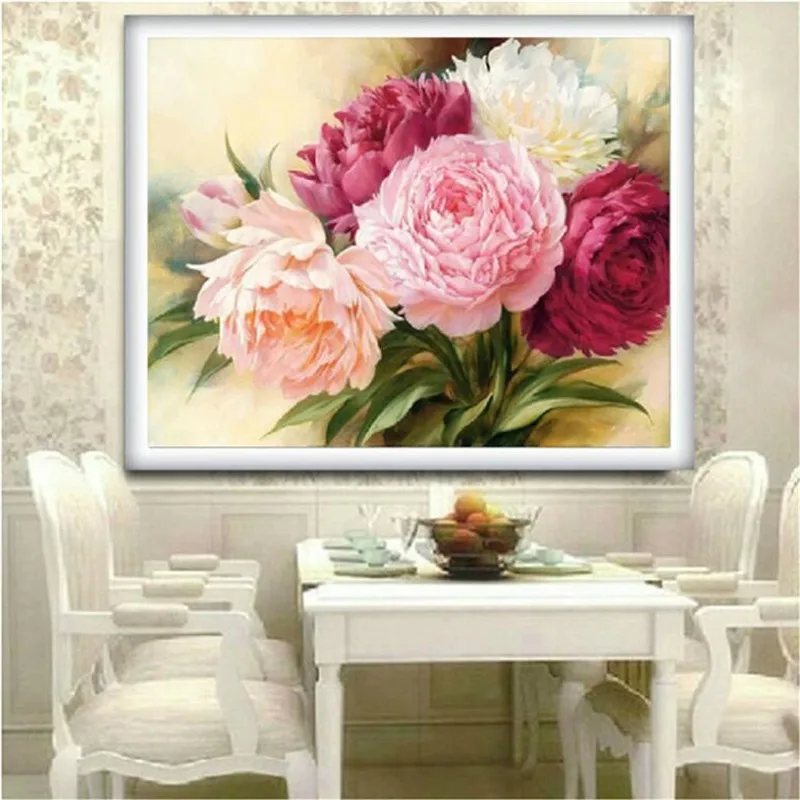 DPF популярная Алмазная вышивка и круглая алмазная живопись крестиком наборы