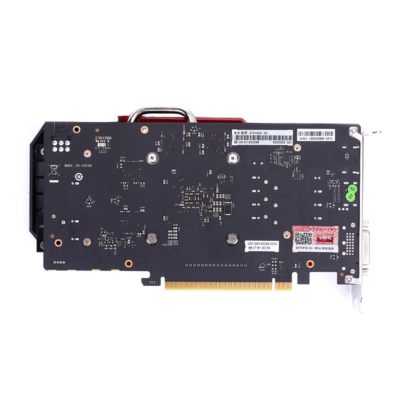 Красочные графическая карта для GTX1050 3g GDDR5 Очки виртуальной реальности VR Суперкомпактный размер игровой Графика карты 1468/1607 МГц GDDR5 96bit HD DP DVI-D Порты и разъёмы