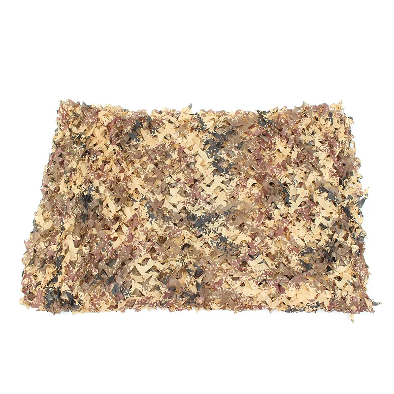 1,5x2 1,5x3 1,5x4 1,5x5 1,5x6 1,5x7 1,5x10 полиэфирная ткань PET Fibre камуфляжная сетка для охоты Солнцезащитная Крышка для автомобиля