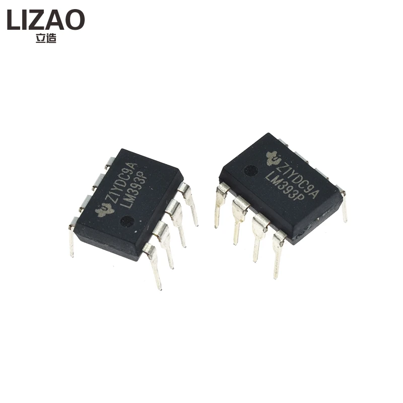 10 шт. новые и оригинальные двойные компараторы LM393P DIP8 LM393 DIP LM393N 393 8 IC низкой