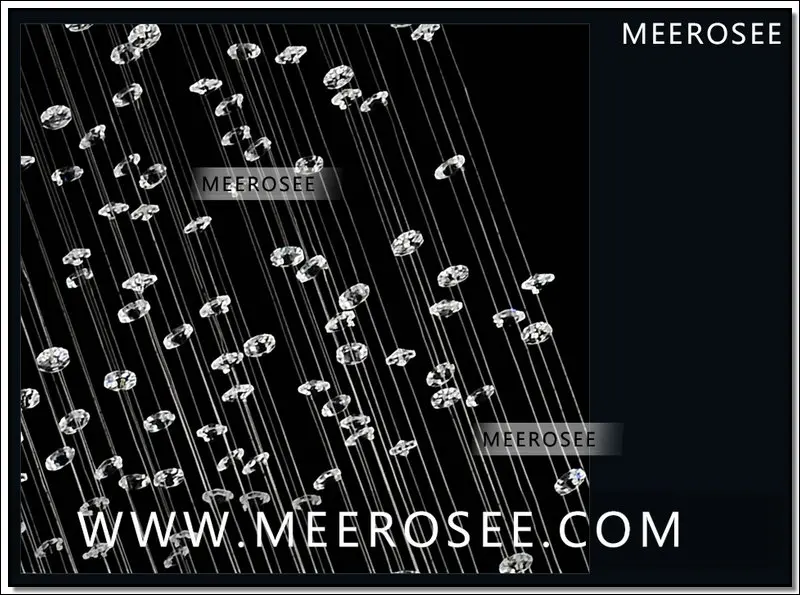 買取 ロングサイズクリスタルシーリングライトスパイラルクリスタルライト Lustres 天井ランプ照明器具のための階段玄関廊下 MD82066