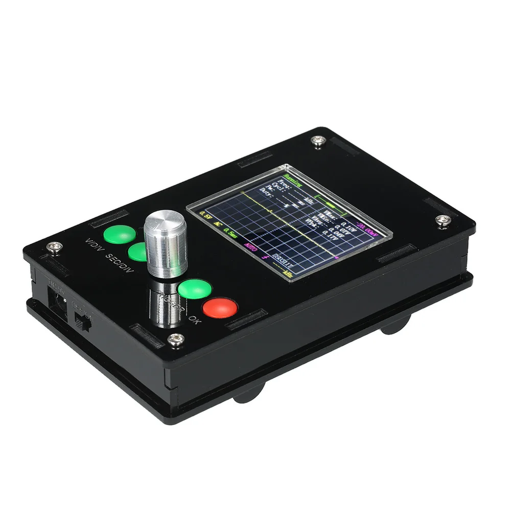 DC 9V 200mA DSO311 Мини DIY Kit Цифровой осциллограф 1msps 2," TFT ЖК-дисплей STM32 12-разрядный зонд