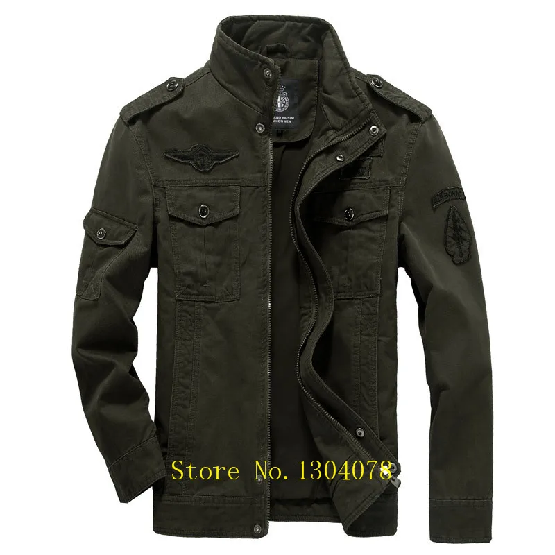 Армейская куртка мужская повседневная jaqueta masculina AFS JEEP мужские куртки со стоячим воротником на молнии брендовая куртка-бомбер и пальто размера плюс 6XL