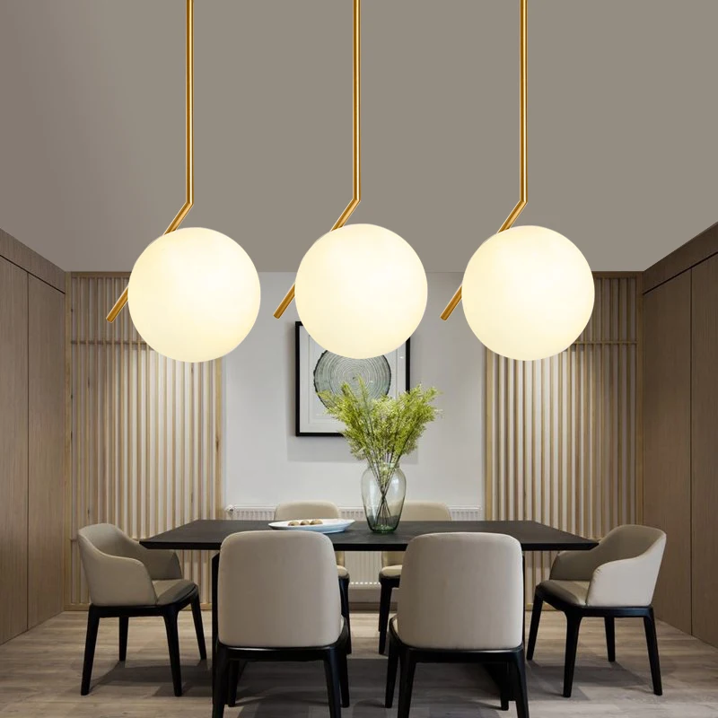 Скандинавские креативные индивидуализированные железные подвессветильник