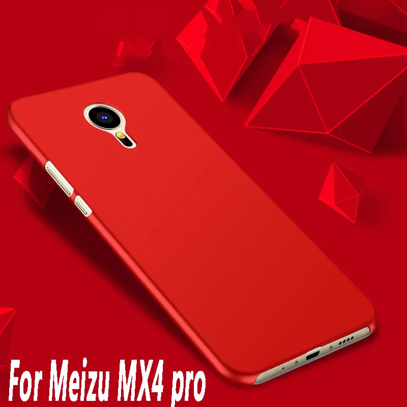 Для meizu mx4 pro чехол ультра тонкий матовый песчаник жесткий для Чехол mx 4 защитный