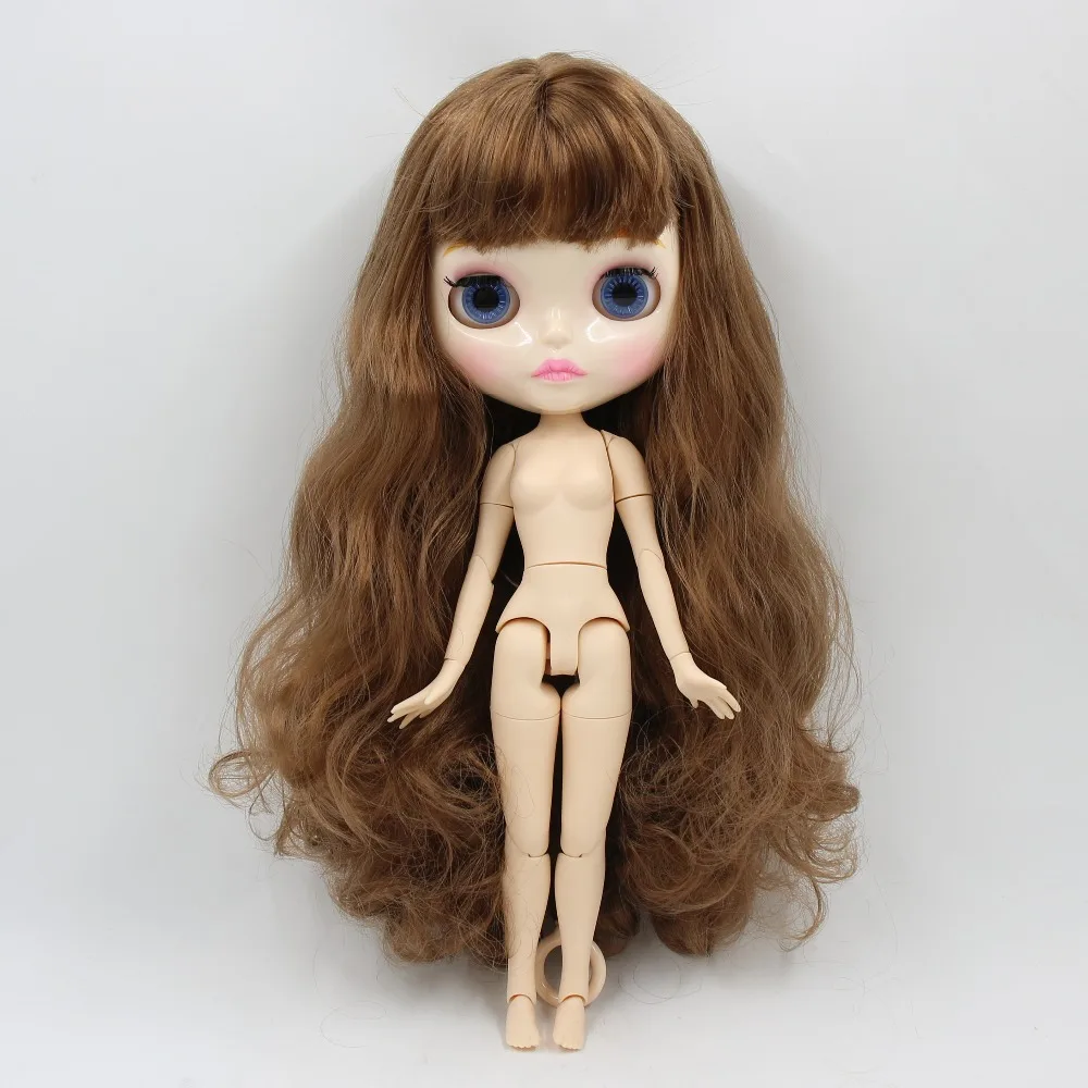 Ледяная фабрика blyth кукла каштановые волосы соединение тела bjd 30 см BL9158 bjd блестящая кукла лица