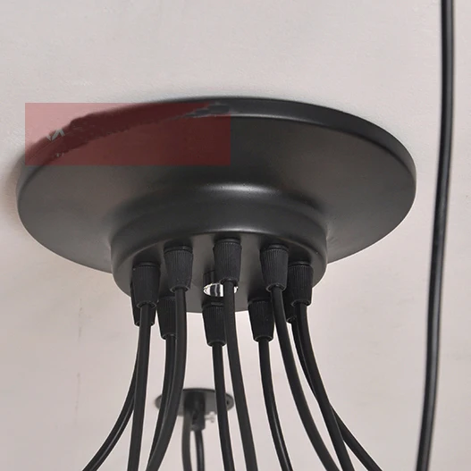 8 светильников s винтажный подвесной светильник в стиле лофт индастриал паук для