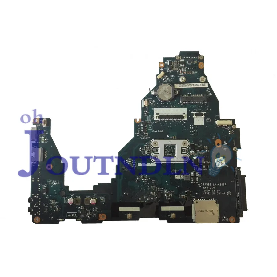 Материнская плата JOUTNDLN для ноутбука Toshiba Satellite C660 C660D K000124430 PWWBE LA-6849P DDR3 с