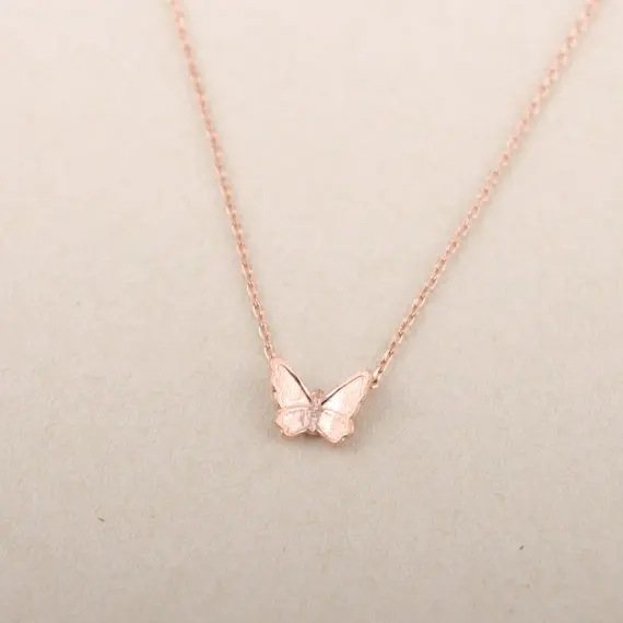 DANGGAO модная текстурированная бабочка ювелирные изделия Подвеска для женщин