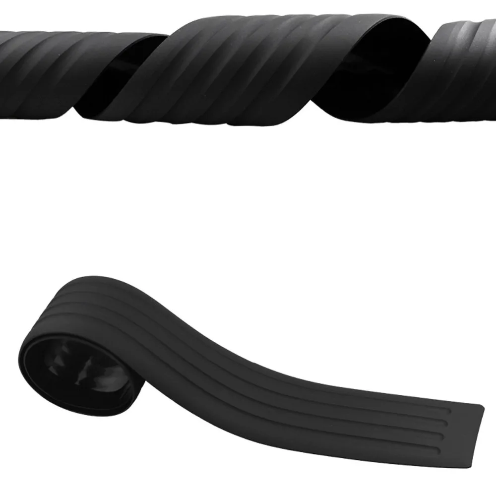 Автомобильный Стайлинг багажник резиновый Задний защитный бампер протектор