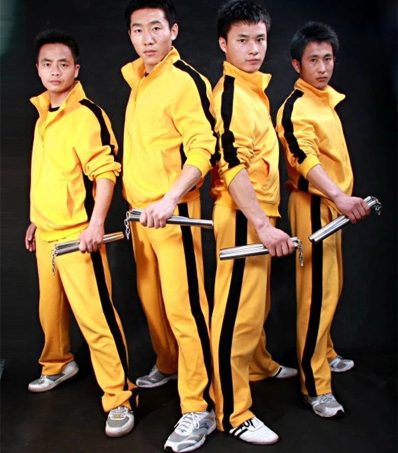 Тренировочный костюм для женщин и мужчин косплея|kung fu uniform|game of deathkung |