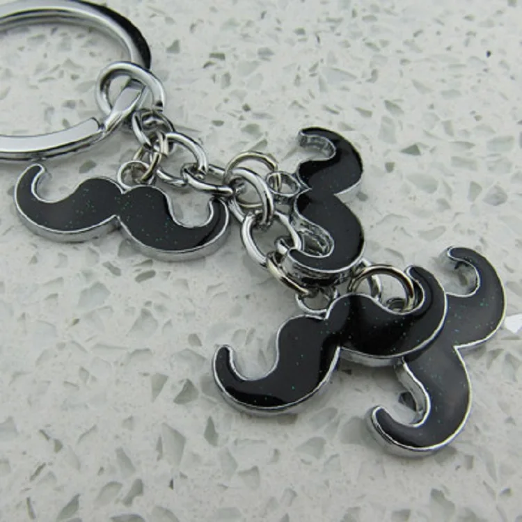 Брелок с усами усы брелок для ключей бородой высокое качество вешалка portachiavi chaveiro