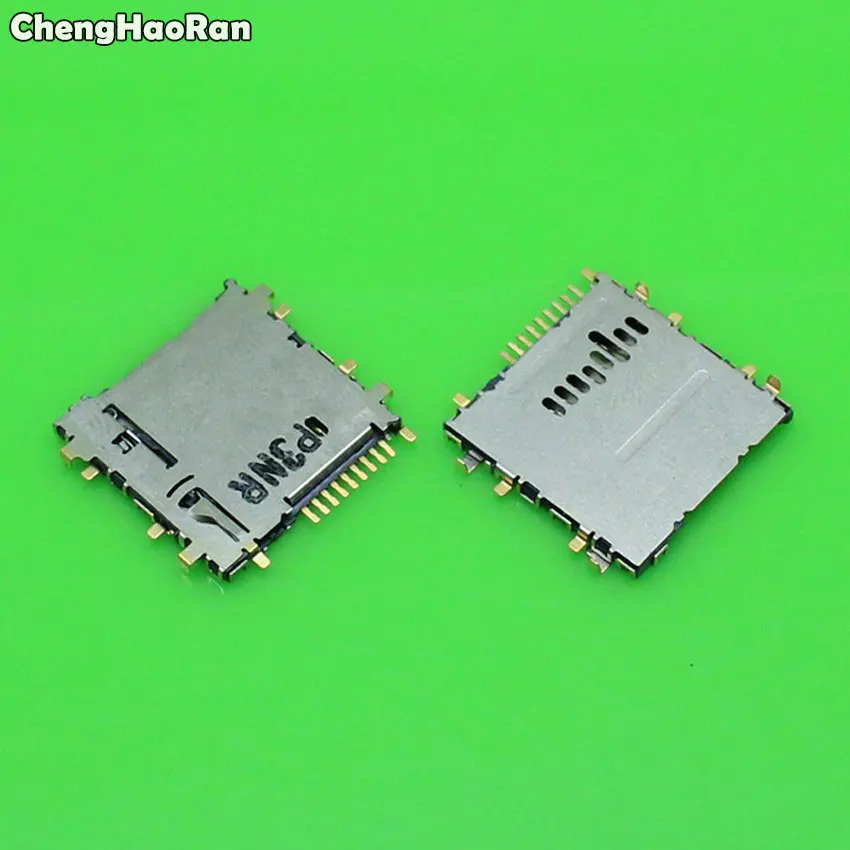 ChengHaoRan 2pcs Sim Card Reader Tray Slot Holder+Memory Socket For Samsung Galaxy P5200 T210 T211 T310 T311 T315 T111 | Мобильные