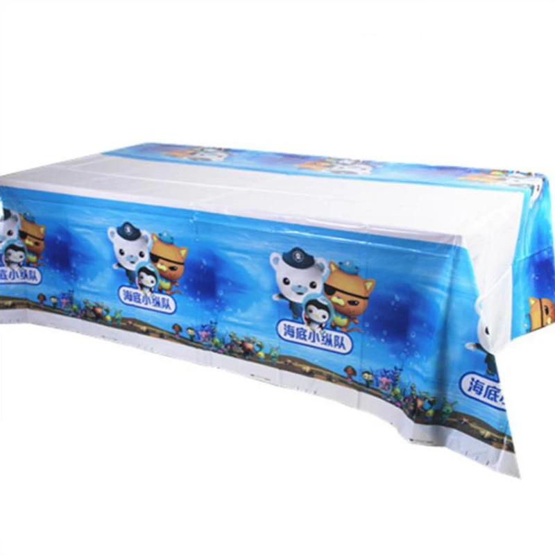 1 шт. Octonauts тема скатерть украсить на дни рождения особые события вечерние