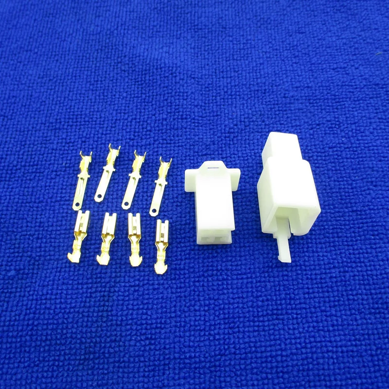 XLJOY 4 Pins Electrical Wire Connector Terminal Harness Plug Socket For Pit Dirt Pocket Mini Bike Go Kart ATV Scooter Motorcycle |