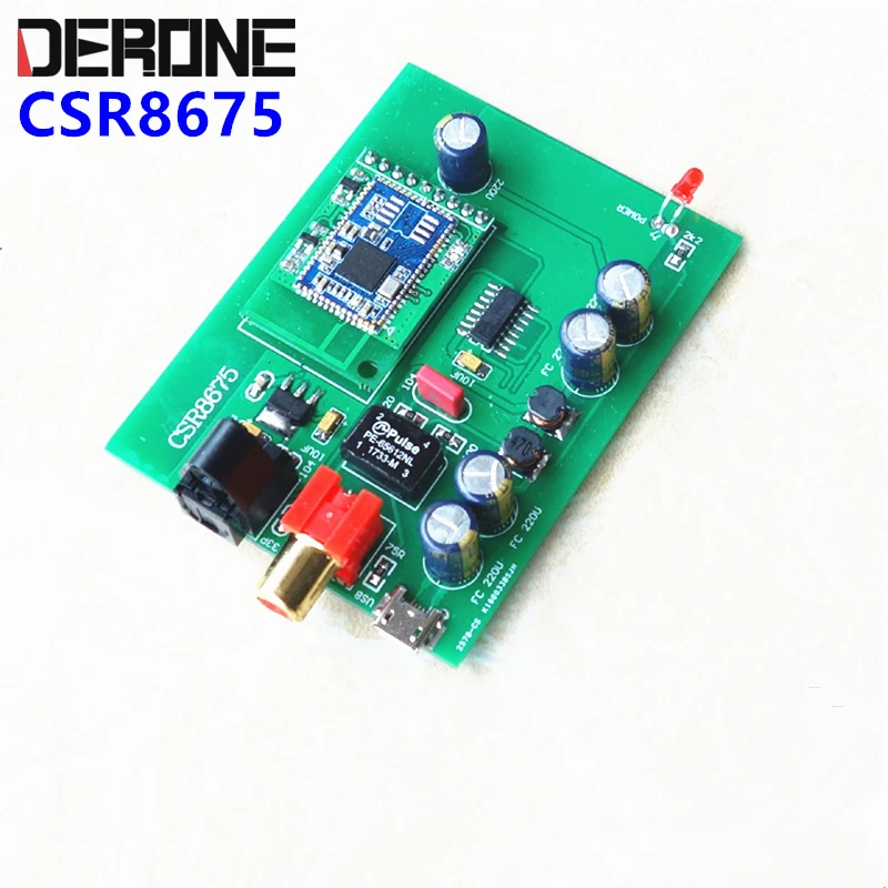 CSR8675 bluetooth 5,0 приемник ЦАП коаксиальный Оптический выход цифровой интерфейс ATPX HD