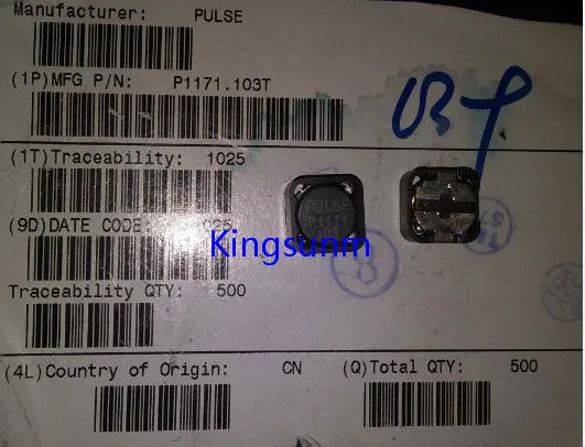 

Free shipping 10pcs P1171.103T [original authentic] 12X12X5