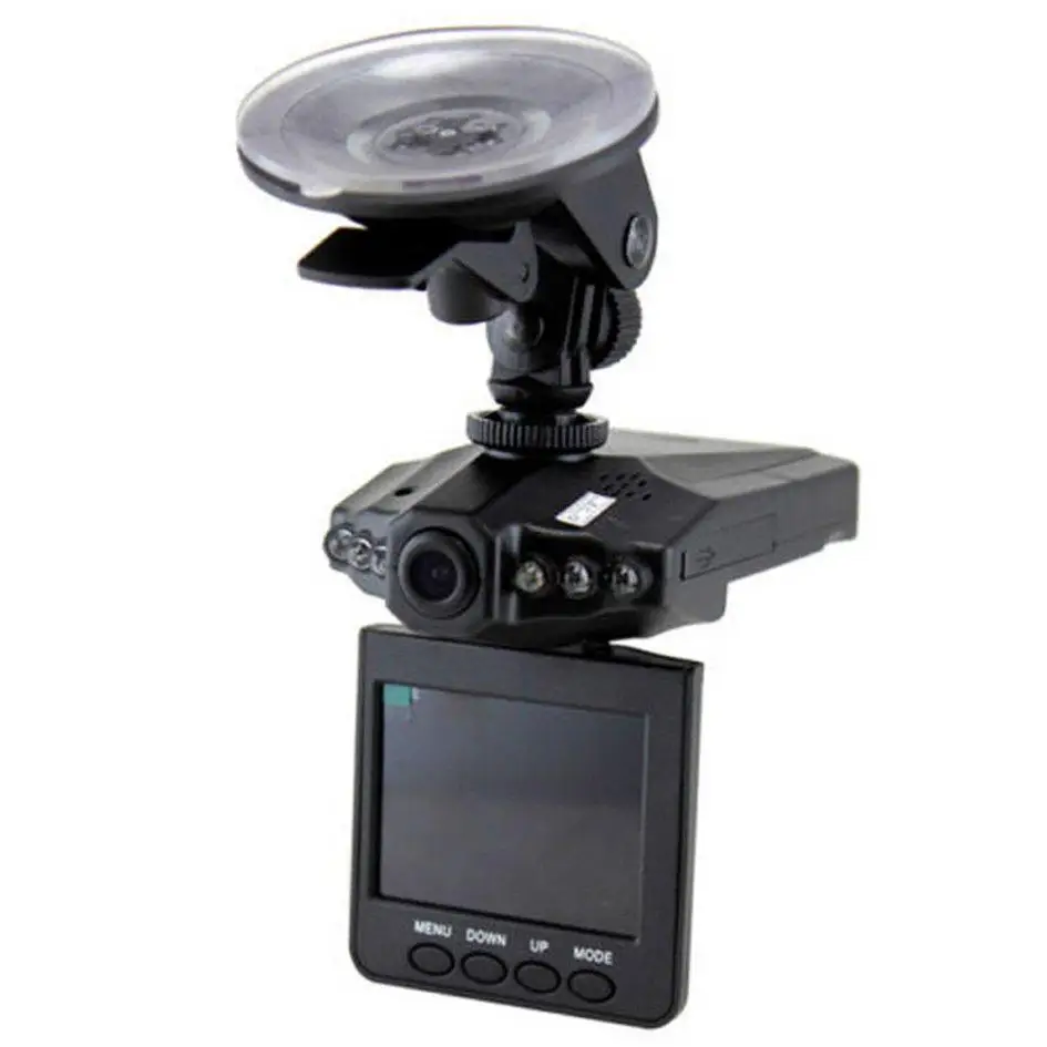 2 5 дюймов 270 градусов LCD HD DVR Автомобильная камера 6 светодиодный IR Traffic цифровой