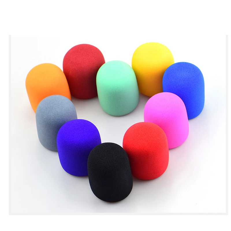 10 шт./лот Универсальный аксессуары для микрофона пенное покрытие ручной микрофон