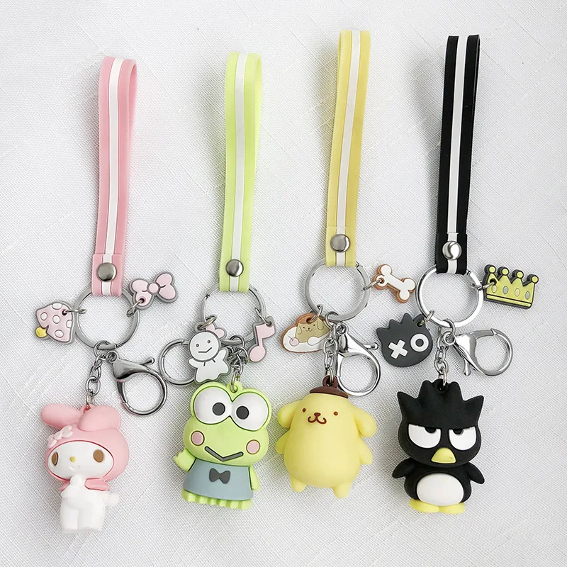 1 шт. креативный Sanrio серия My Melody пудинг Cinnamoroll Собака брелок Hello Kitty сумка подвеска брелок для девочек фигурка игрушка