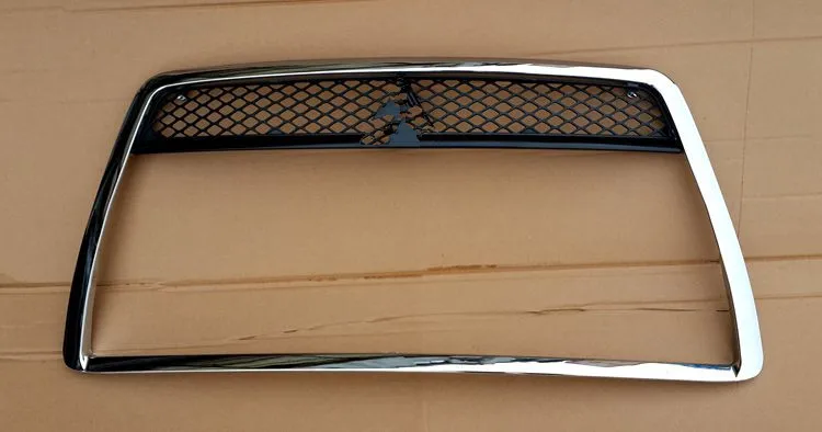 Хромированная передняя решетка Вокруг отделки для Mitsubishi LANCER lancerEX 2008-2011 стайлинга автомобилей