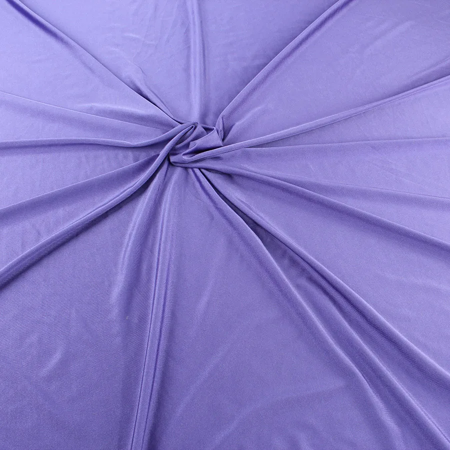 Purple 1 ярд блестящая милликожа 4 способ стрейч лайкра полиэстер спандекс ткань трикотаж для танцовщицы купальники Diy 5" широкий-много цветов - Цвет: Purple