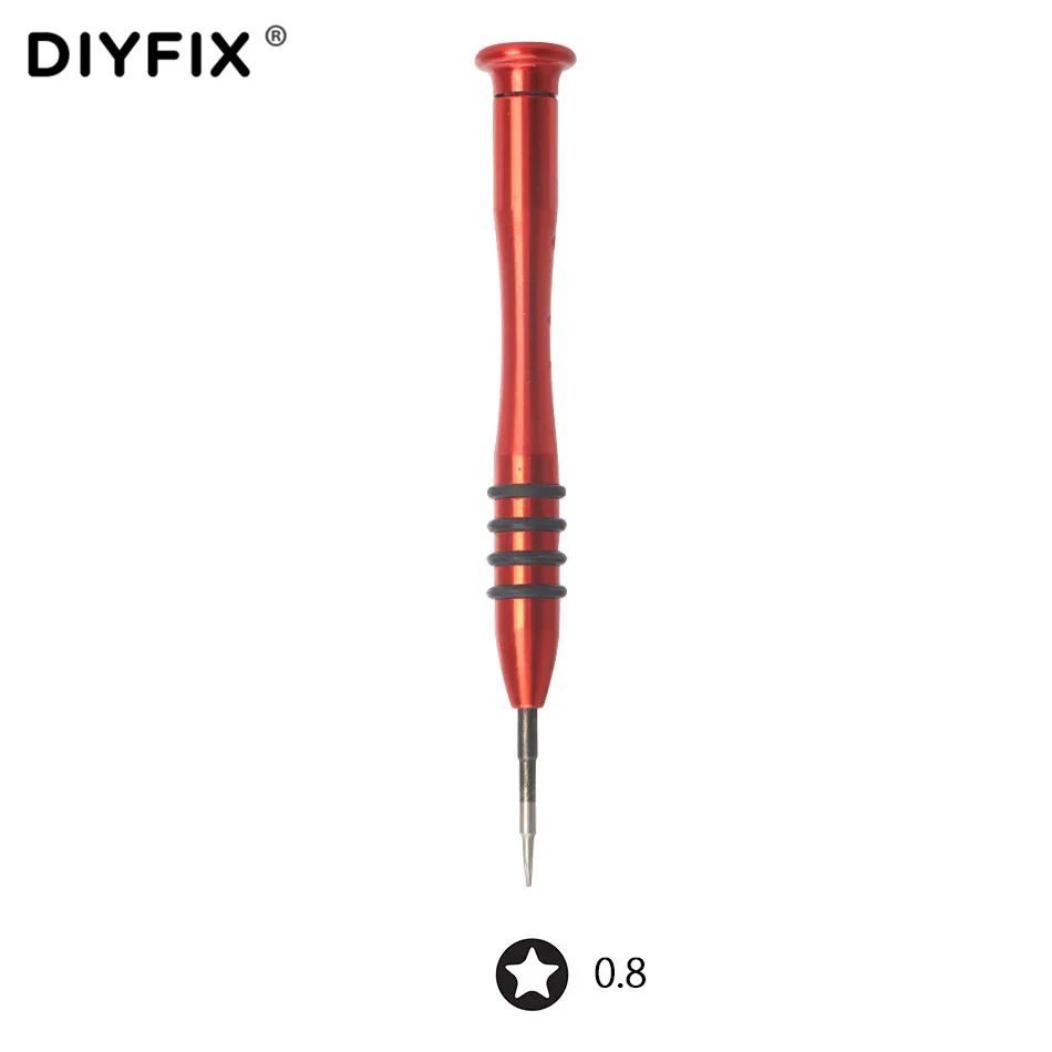 Магнитная отвертка DIYFIX P2 0 8 Pentalobe для Apple iPhone X 7 6s 6 5 нижних звездочек винты
