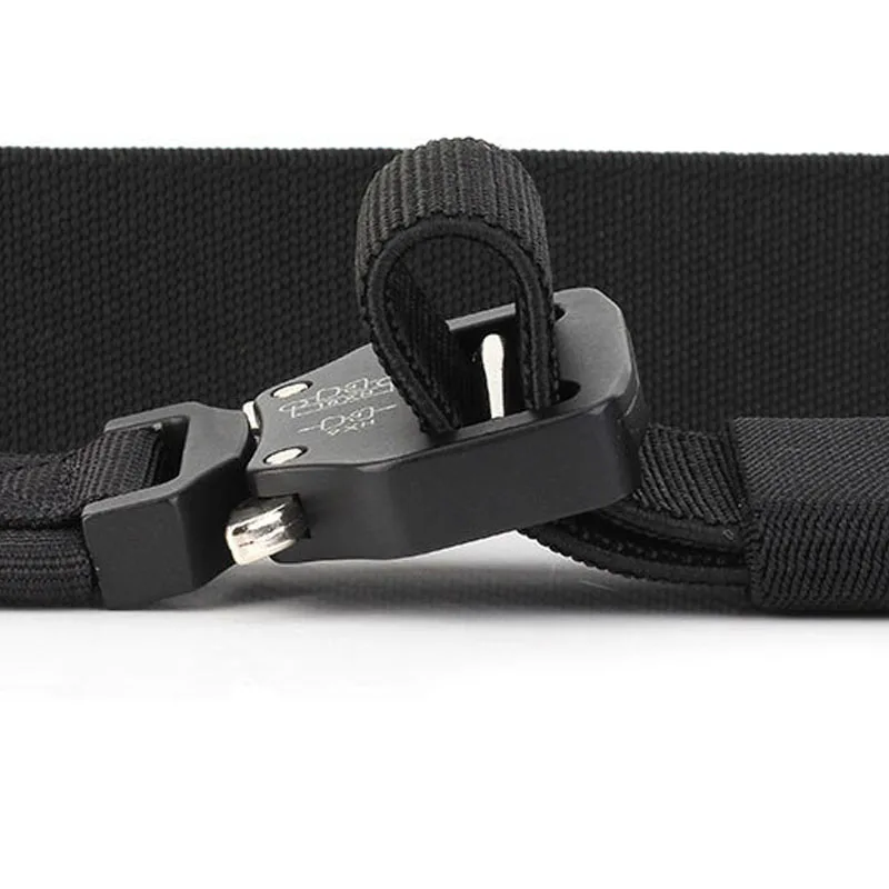 Тактический армейский ремень FDBRO тактический с металлической пряжкой нейлоновый