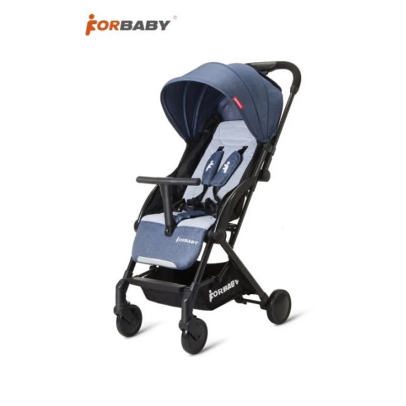 Fobobe FORBABY2000 pull rod design baby cart convenient folding four wheel can be seated laid on one hand. | Мать и ребенок