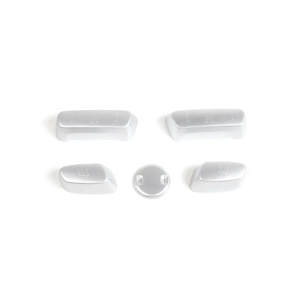 5 шт. кнопки регулировки сиденья крышка переключателя отделка для Toyota 4runner 2017 2018