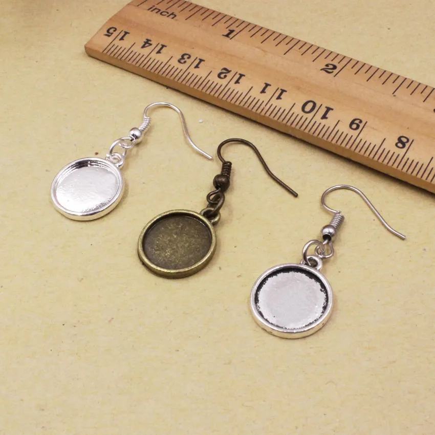 Подходит для 12 мм металлическая круглая заготовка рамка самостоятельного