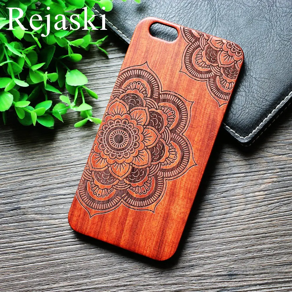 Rejaski винтажный череп Деревянный чехол для телефона для iPhone X XS XR Max черный деревянный чехол Ретро волк черное дерево для iPhone 7 8 плюс мягкий чехол s - Цвет: TPU FIX