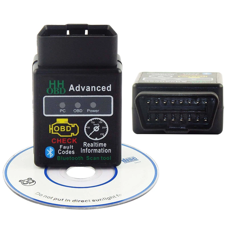 DJSona ELM327 Bluetooth Автомобильный OBD2 сканер Android Крутящий момент Авто диагностический