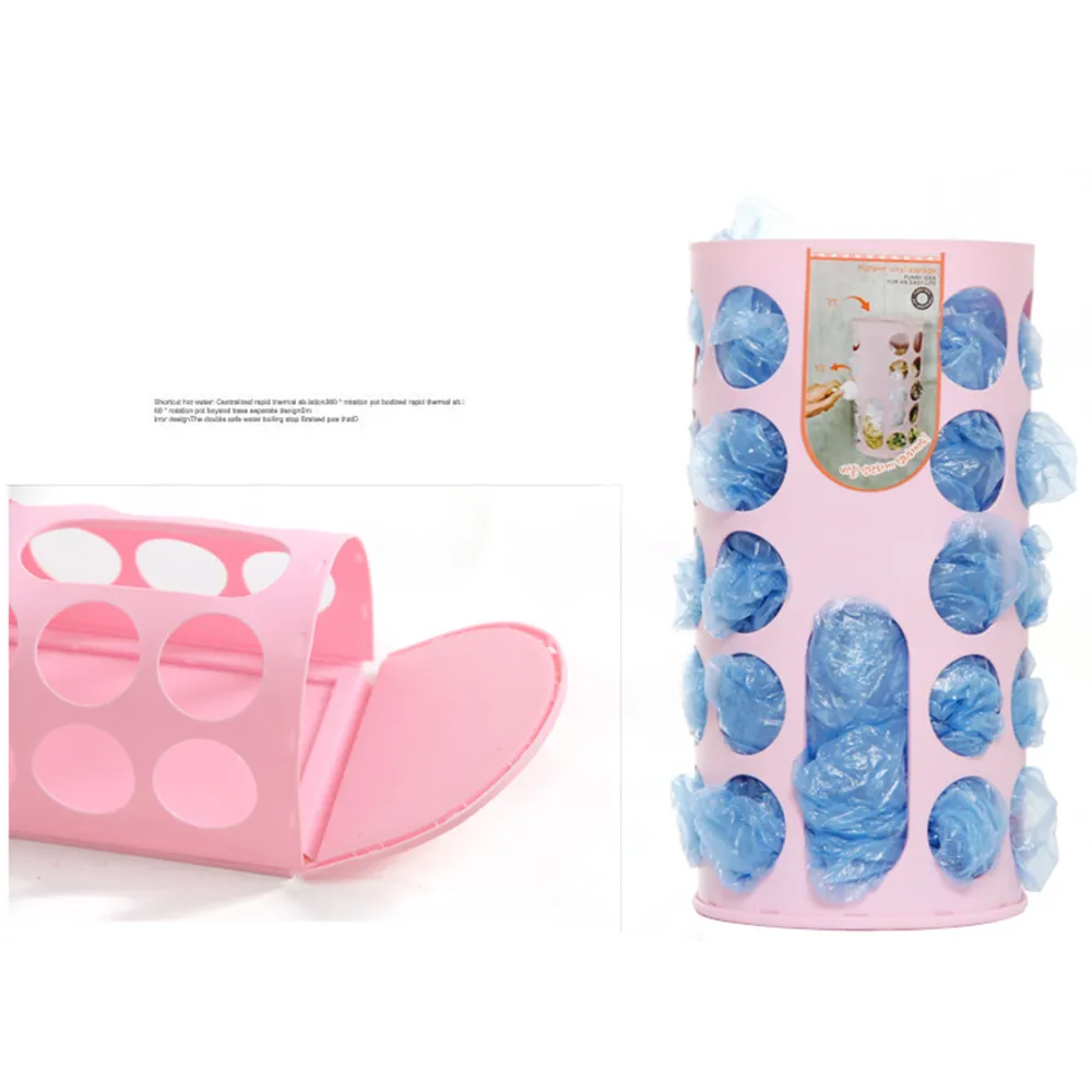 Fashionable Delicate Practical Plastic Storage Box Organizer Garbage Bags Collection Boxes Cuisine Rangement | Дом и сад