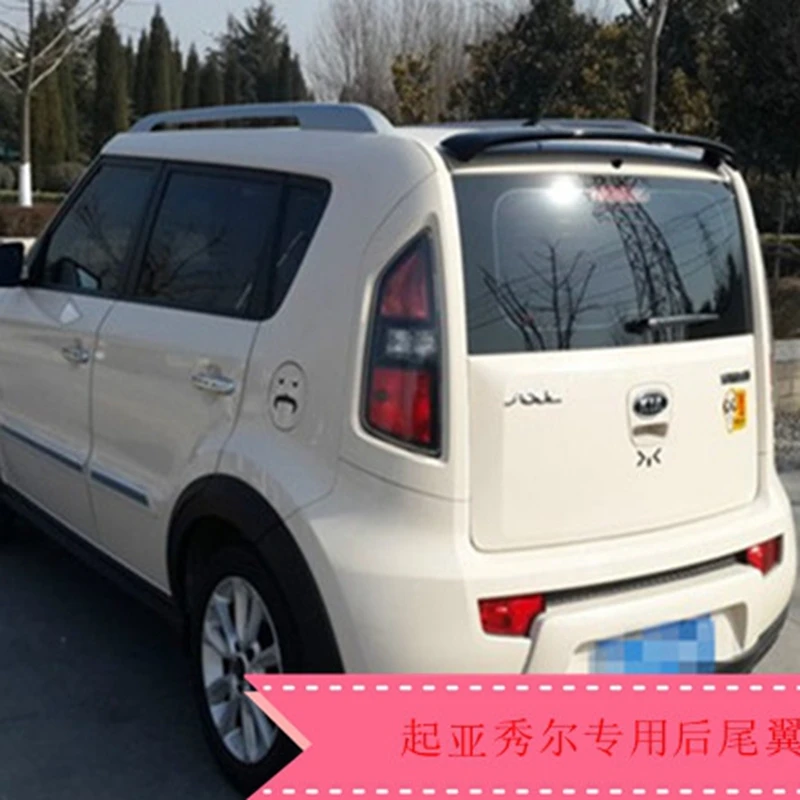 Спойлер для Kia Soul высококачественный спойлер из АБС материала заднего крыла