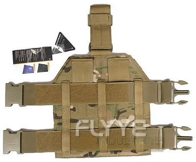 Система крепления FLYYE MOLLE сумка для переноски ног наклонная ножная пластина