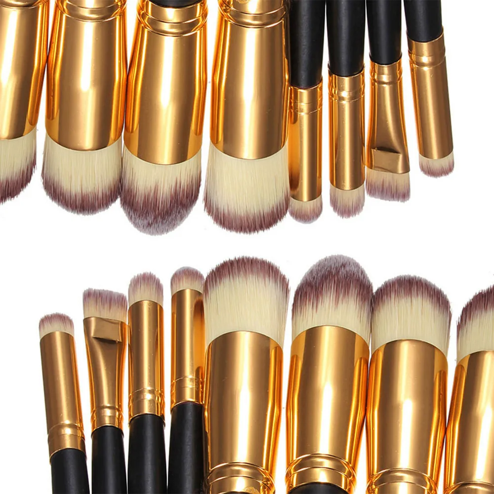Pro 8 шт./компл. набор кистей для макияжа Maquiagem Beauty Foundation Пудра Тени век Косметика