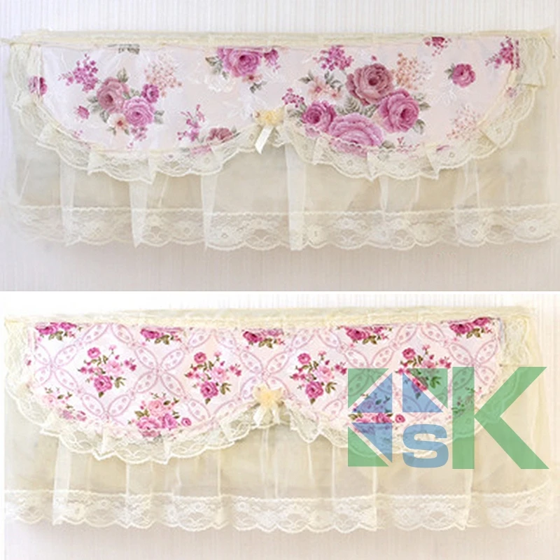 1 шт. пасторальный кружевной Настенный Чехол для кондиционера подвесной