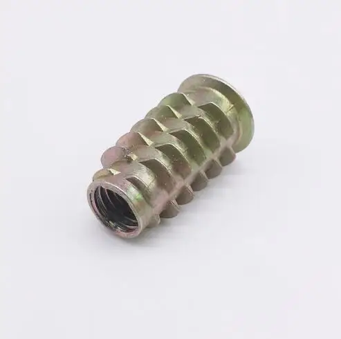 Wkooa 5/16 ''x17 мм Резьбовые вставные гайки дюймовые размеры мебельные для дерева