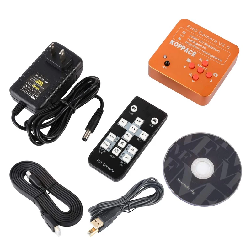 3.5X-90X увеличение USB цифровой видео микроскоп 21MP HDMI/USB HD Тринокулярный Стерео
