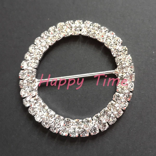 2016 новинка 30 шт 36 мм двойные стразы круглое кольцо для салфетки или пряжки