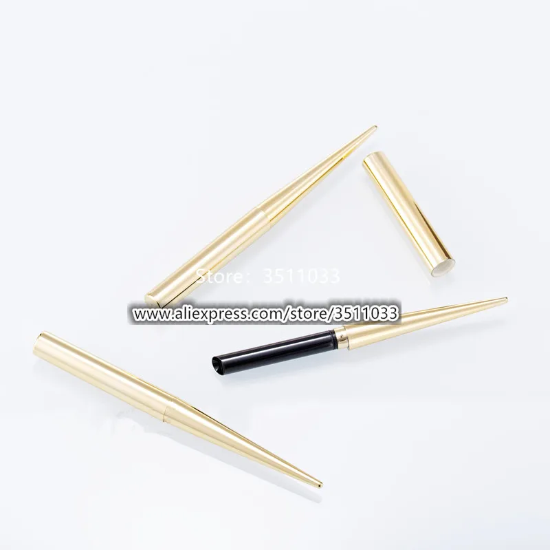 7 1 мм золотой цвет бар тюбик губной помады пустой специальный тонкий бальзам для