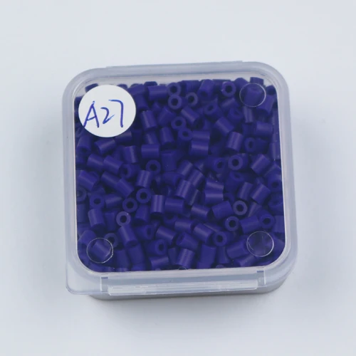 2.6mm 500 Pcs in box Mini Hama Beads 84 colors can choos Available Quality Guarantee perler PUPUKOU Beads Activity Fuse Bea - Цвет: A27