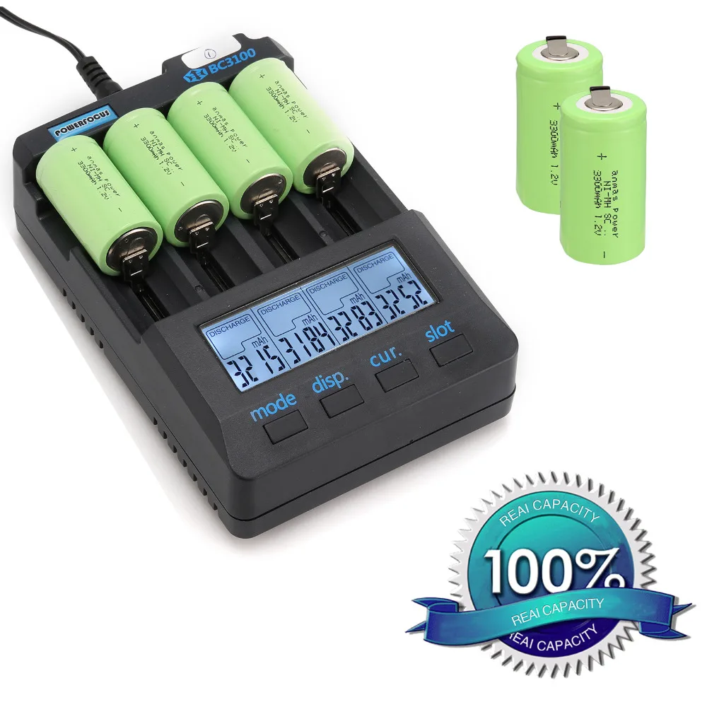 

Новогодняя мощность! Новые товары! 15 шт., Ni-Cd аккумуляторные батареи sub c SC, 56 г, 3300mh, с tab, зеленый цвет, 4,25 см * 2,2 см