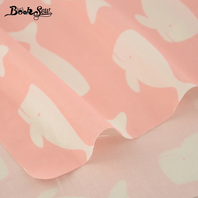 2017 новое поступление простыня Лоскутная Tecido розовый 100% хлопок ткань улыбка Белый