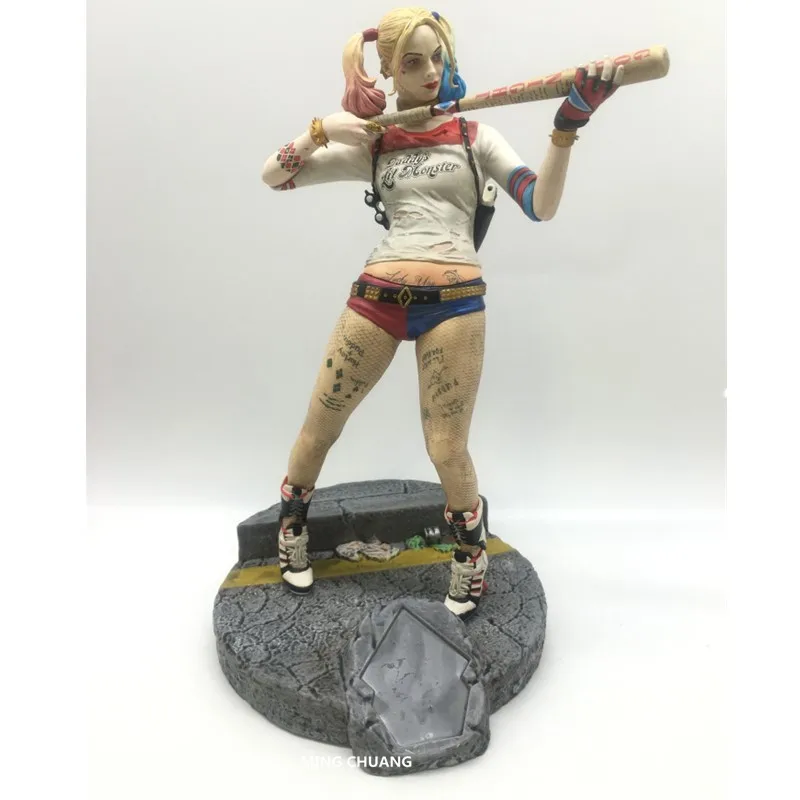Статуя отряд самоубийц Харли Куинн бюст Квин Джокер полная длина портрет